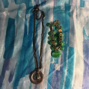 Bracelet and necklace